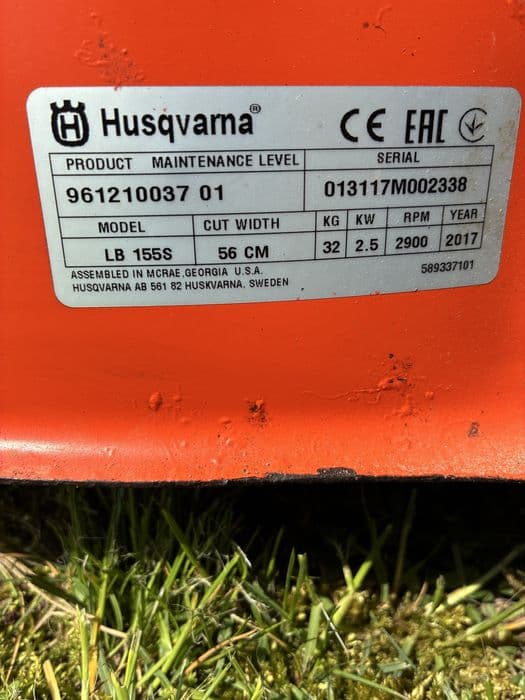 Kosiarka husqvarna lb 155s