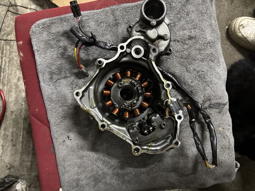 Glowica yamaha wr 450 i inne czesci