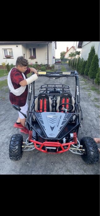 Buggy asix 125 12MTH JAK NOWY! Quad Transport