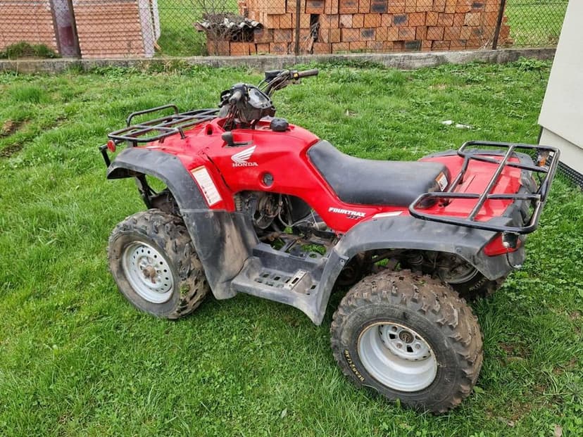 Honda trx 400 420 foreman części moduł wachacz plastik wydech