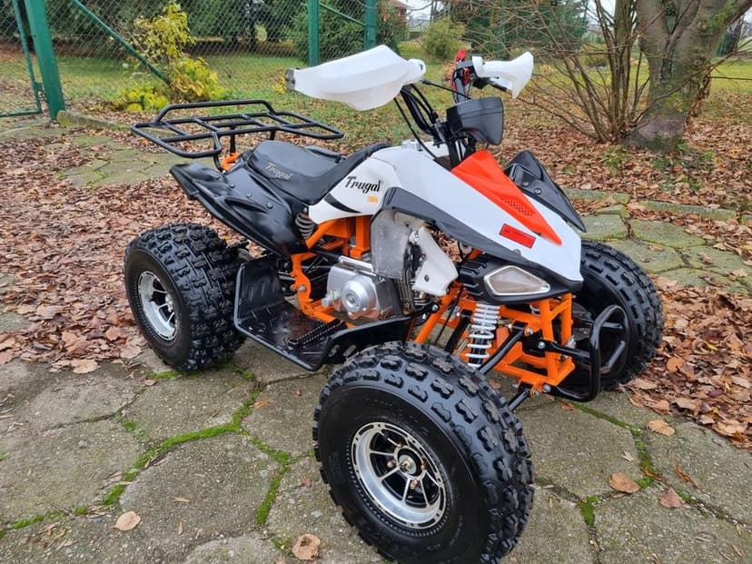 Quad Atv Frugal Cobra 125cc z wstecznym Koła 8 cali Super Stan !