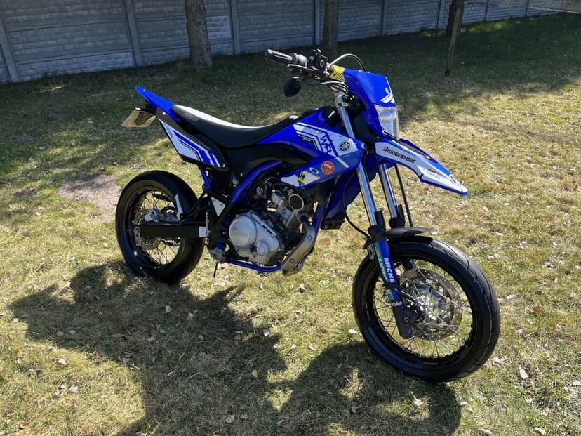 YAMAHA WR125x | 2015r | A1/ Kat.B | Black Widow | Supermoto |