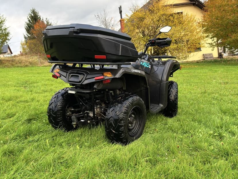 cfmoto Cforce rejestracja homologacja