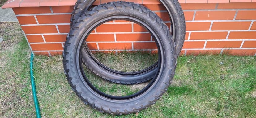 opony 120/80-18 + 80/100-21 suzuki DRZ 4S