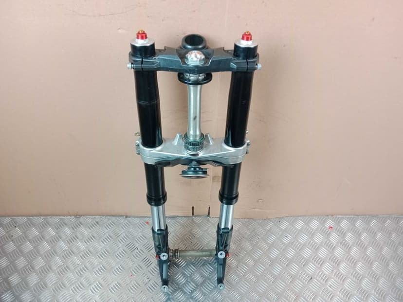 Kawasaki ZX14R Zawieszenie Przód Lagi Laga Prawa Lewa Półki Półka Oś