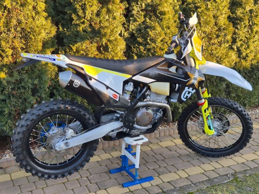 Husqvarna fe 350 model 2021 rockstar  zarejestrowana  oc przeglad 2027r  stan bdb bez wkladu 123mth 3500km zamiana ktm honda yamaha  suzuki beta