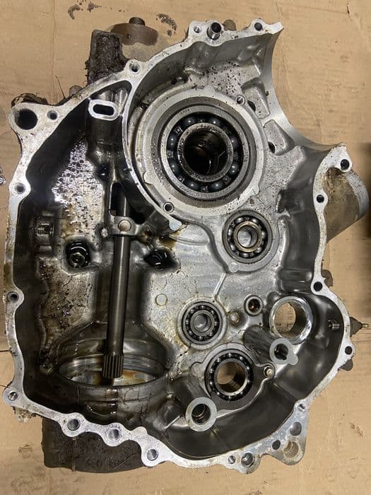 Kartery blok silnika Yamaha grizzly 550/700 wał korbowy korba tłok