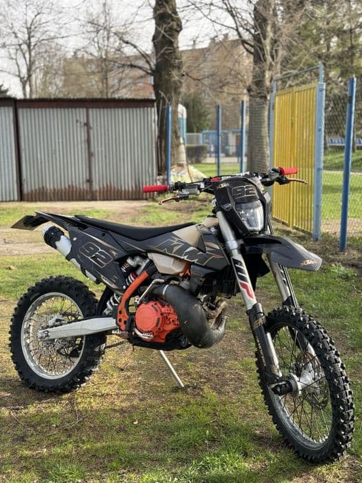 Ktm exc 300 2t 2017r homologacja ostatni gaznik enduro supermoto A2