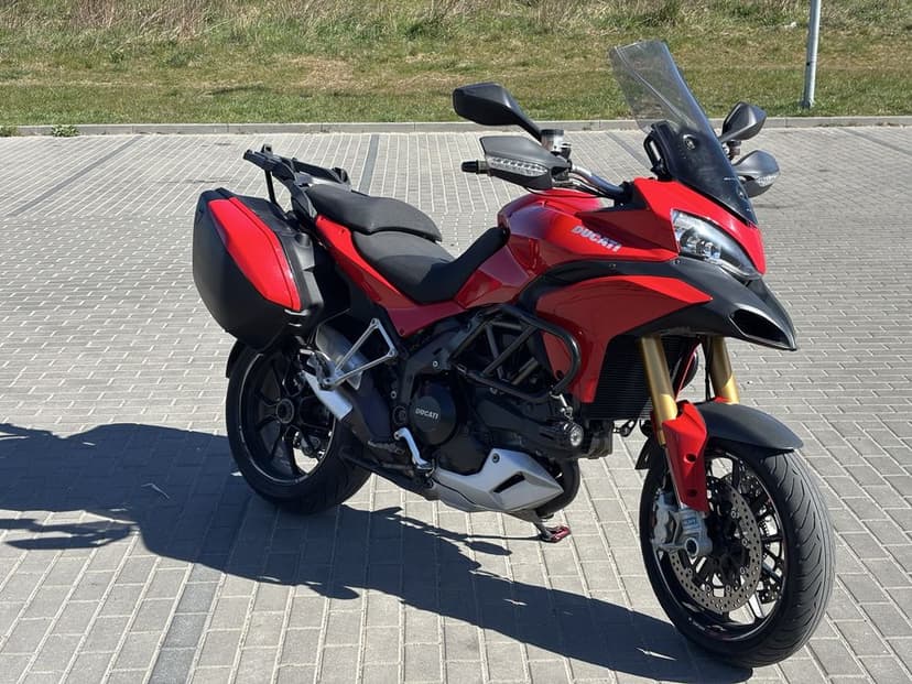 Ducati Multistrada 1200S, bezwypadkowa, krajowa, prywatnie