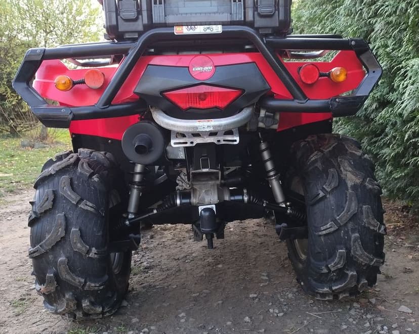 Can am Outlander 650 4x4 homologacja  L7e