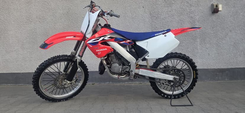 Honda Cr 125 rok 2001 Super Stan tłok selekcja B Okleina Blackbird Dep Pipes V-force