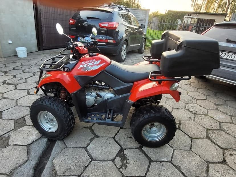 Quad Kymco mxu250 zarejestrowany
