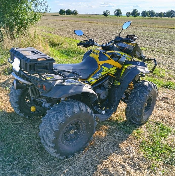 Can Am Renegade 800R wersja XC transport.