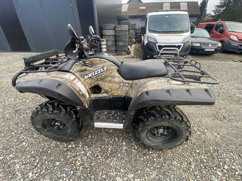 Rama zarejestrowana w PL do 15kw yamaha grizzly 700 grizzly 550