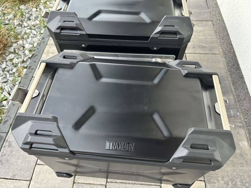 Kufry SW Motech Trax ADV aluminiowe uniwersalne BMW R1250GS R1300GS