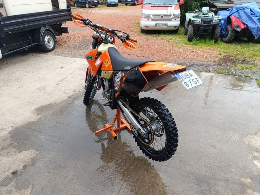KTM 520 exc zarejestrowany rfs