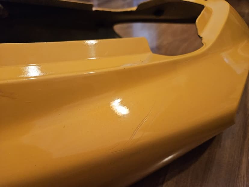 Zadupek ogon plastik honda vfr 800 fi, y124p ori lakier