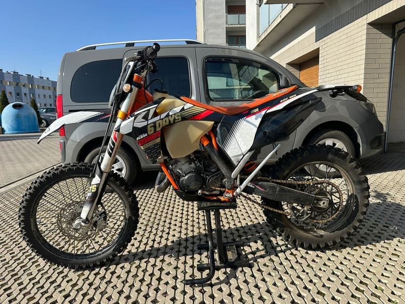 Ktm exc 125 kat.A1 kat.B, ubezpieczony, po remoncie