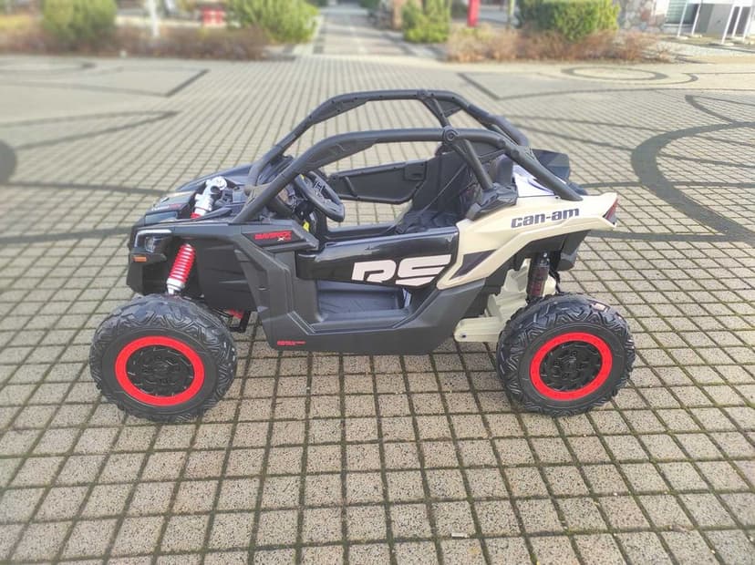Pojazd Buggy CAN-AM Maverick 3 Turbo RR Czarny 4x200w + Pilot