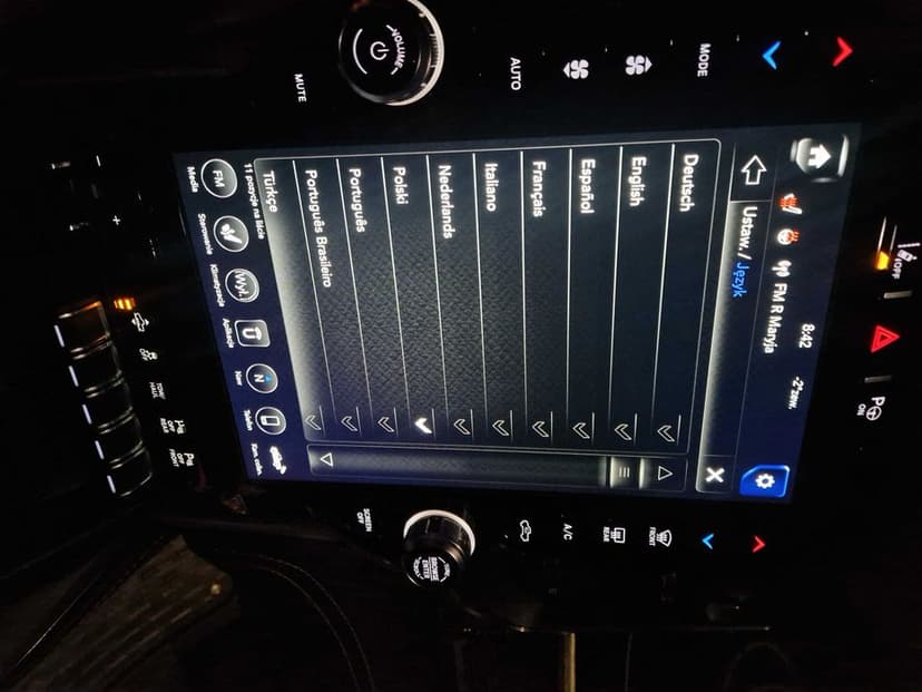 Konwersja Dodge Ram Charger USA kodowanie lamp język polski mapa