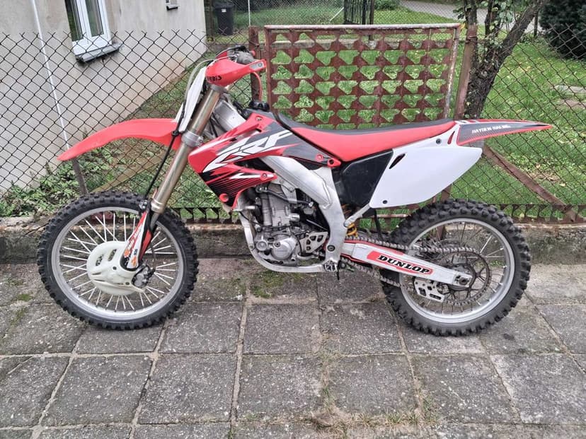Cross Honda CRF 450 4t po remoncie