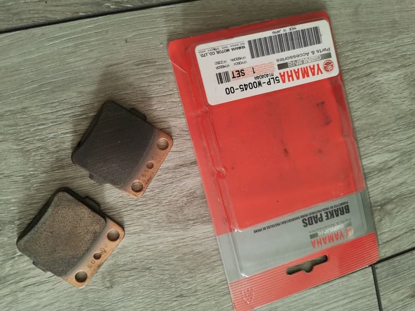 Yamaha raptor 660 klocki hamulcowe przód