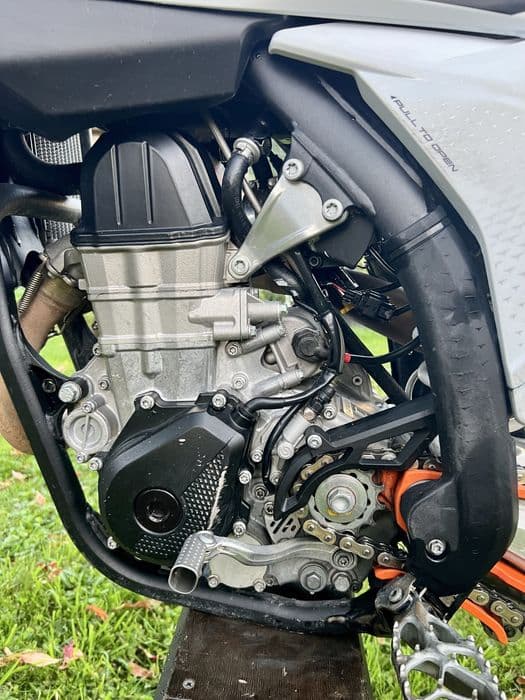 Ktm 450 sxf Zmieniane mapy kontrola trakcji