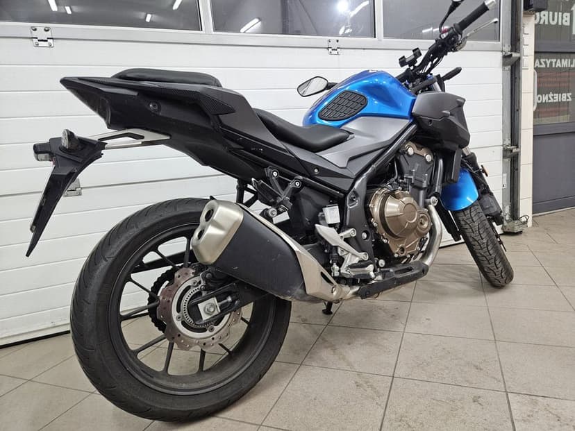 Honda cb500f 2021 niski przebieg A2  grzane manetki