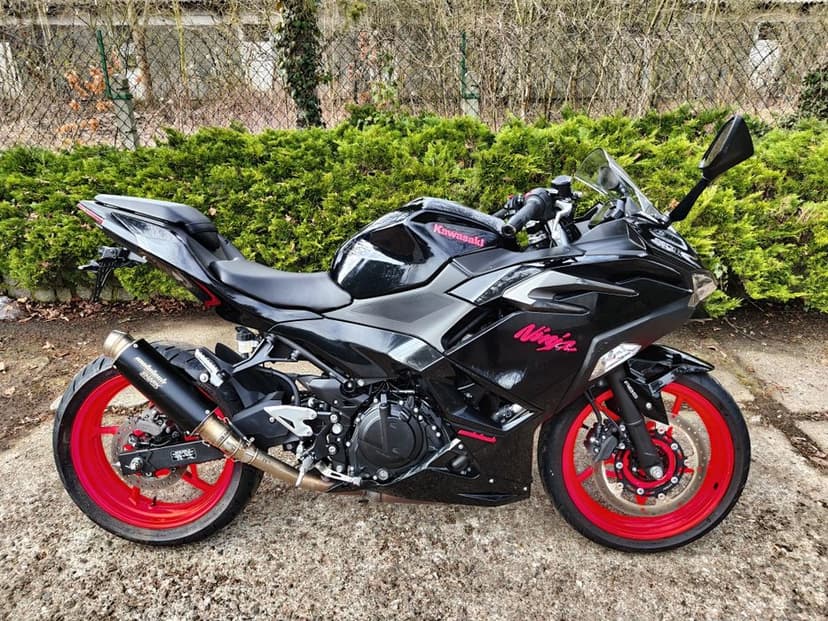 Kawasaki Ninja 500/125, 2025r gotowy do jazdy, wydech SHARK