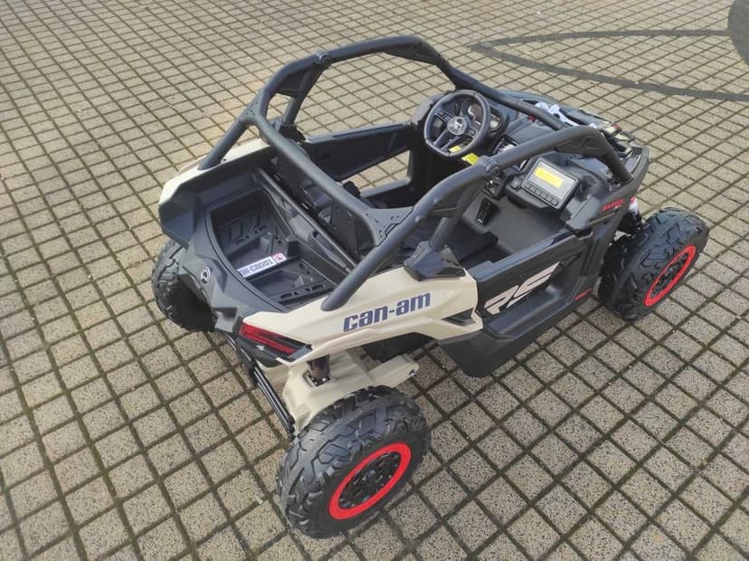 Pojazd Buggy CAN-AM Maverick 3 Turbo RR Czarny 4x200w + Pilot
