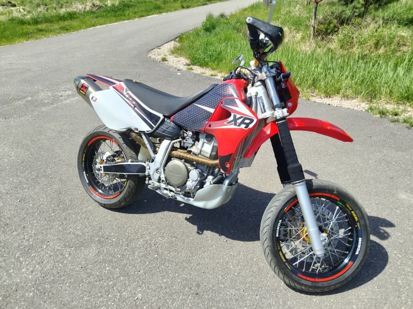 Honda XR 650R supermoto zamiana na quada