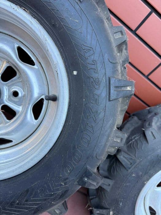 Koła 4szt do quada opony Wanda AT25 felgi aluminium Honda Rincon 680