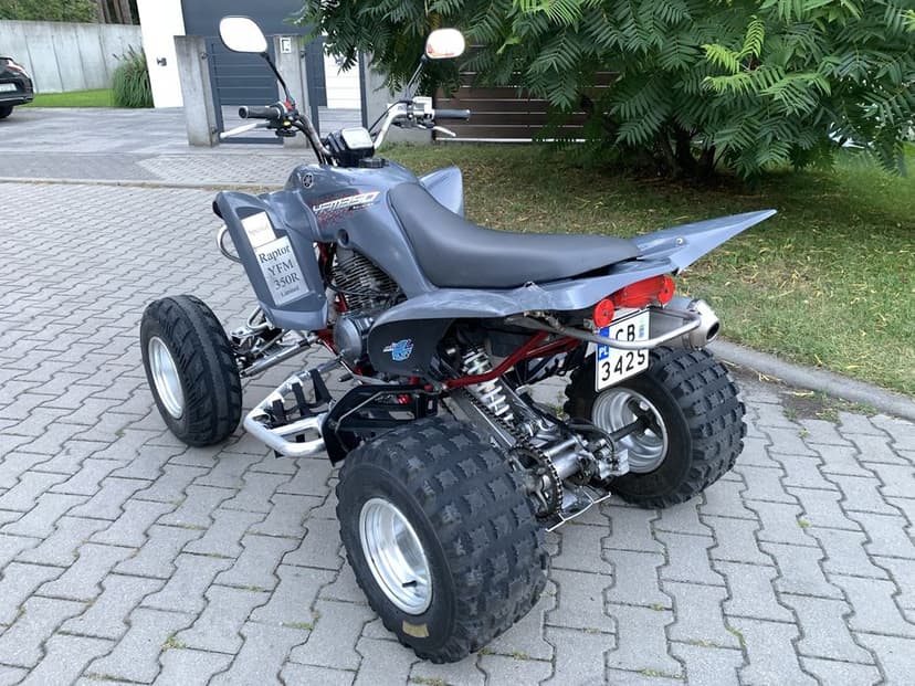 YAMAHA YFM 350 Raptor Reverse HOMOLOGACJA Zarejestrowana ZAMIANA