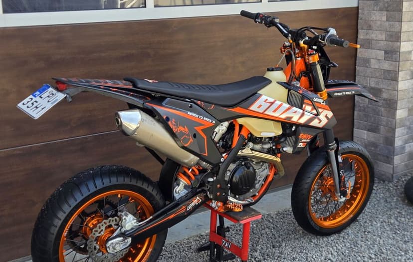 KTM EXC 450 six days supermoto sm super moto husqvarna husaberg 500