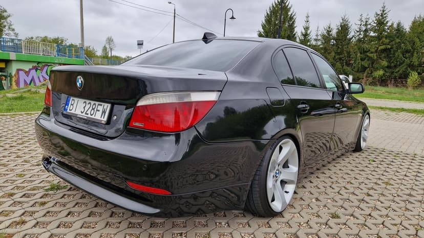 BMW E60 520i M54 LPG automat gwint stance daily gleba tuning zamiana