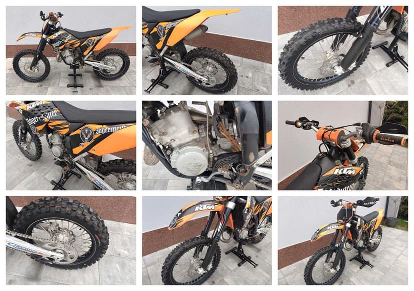 KTM SX 144, 2008 r. NOWE OPONY, transport, raty na oświadczenie!