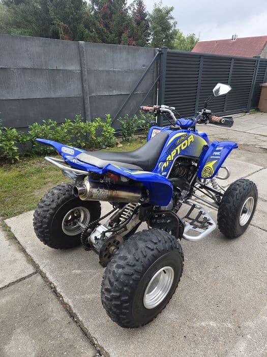 Yamaha Raptor 660 Dokumenty 15kW Zobacz