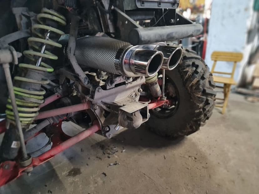 Tłumik wydech  Polaris Scrambler 1000s Sportsman 1000s