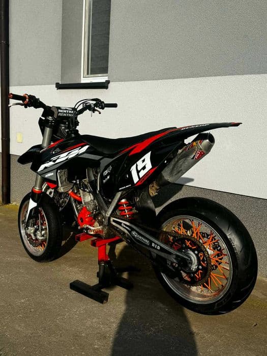 KTM SX-F 350. 2014r. - Supermoto + koła MX / FMF / NIE ZAREJESTROWANY