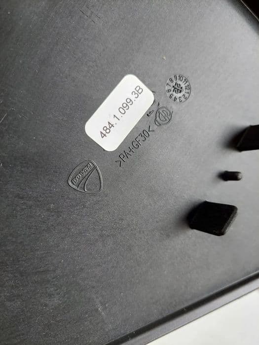 ducati panigale pług wlot wypełnienie owiewka