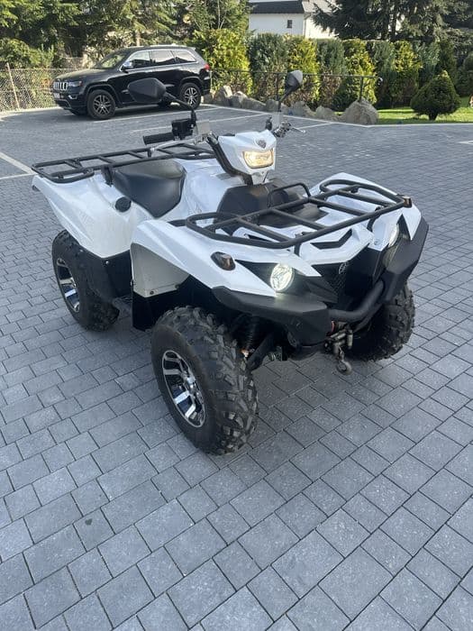 Yamaha Grizzly 700 z 2017 super stan +pług i kufer
