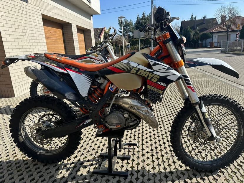 Ktm exc 125 kat.A1 kat.B, ubezpieczony, po remoncie