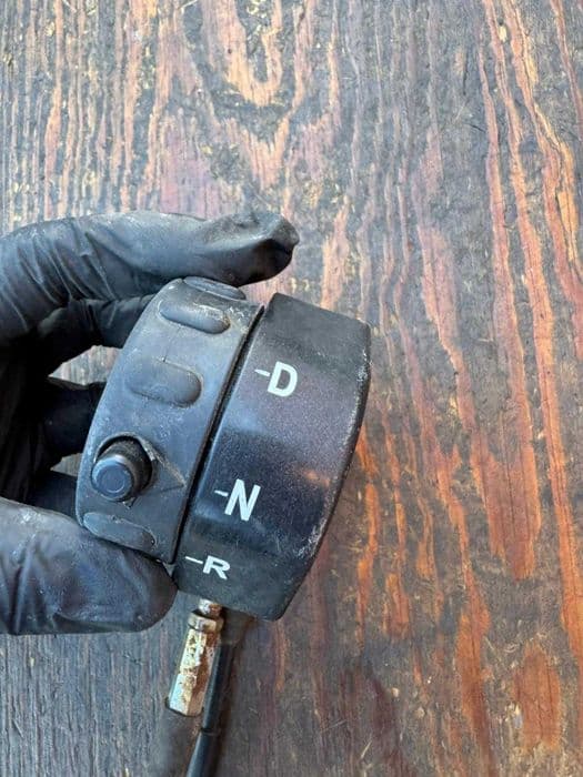 przelacznik biegow manetka skrzyni mechanizm kawasaki KFX 700 r 04-11