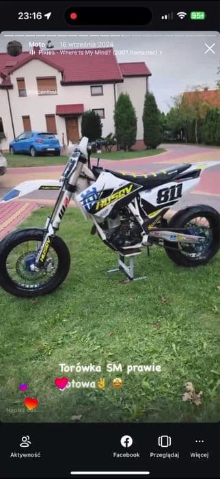 Husqvarna Fc 250 ktm sxf supermoto cross 102,4mth rozrusznik