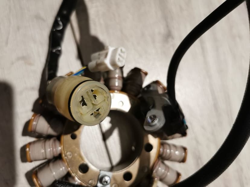 Yamaha raptor 700 uzwojenie alternatora stator cewki oryginal