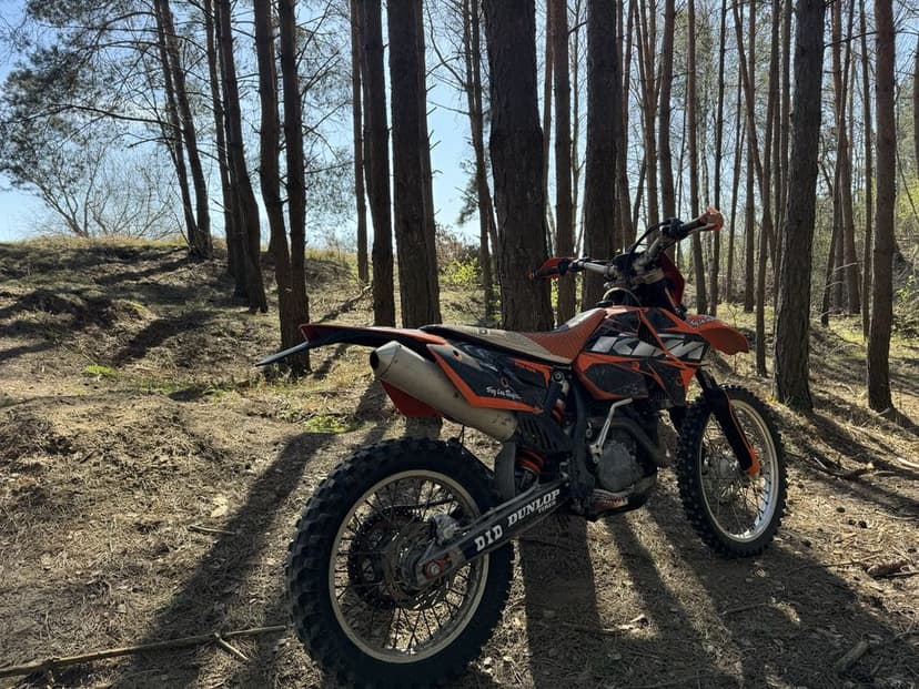 Ktm exc450 RFS 2006r. zarejestrowany