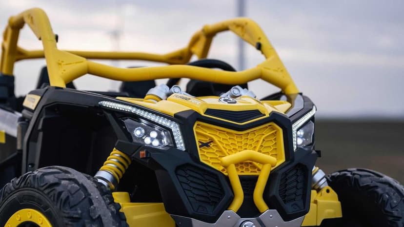 Duże dwuosobowe auto na akumulator CAN-AM MAVERICK 4x200W 24V pilot