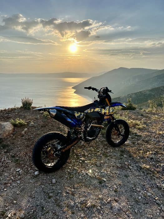 KTM EXC 500 Supermoto  po generalce husqvarna husaberg 450