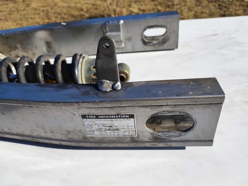 Yamaha FZ6 (2004–2009) Wahacz amortyzator tył zawieszenie tył