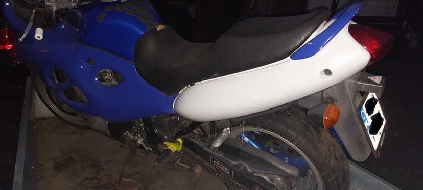 Suzuki gsx 600 f 750 f gsxf lampa tył części